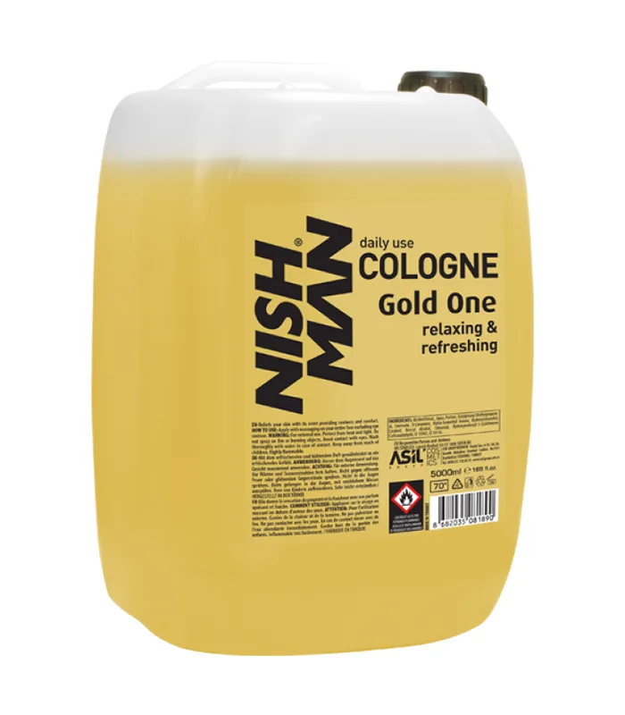 After shave colonie - Nish Man - Gold One - 5000 ml