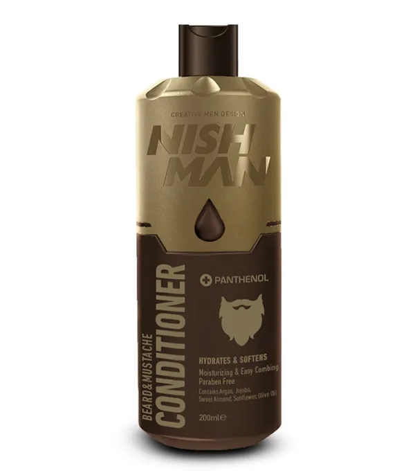 Balsam pentru barba si mustata - Nish Man - 200 ml