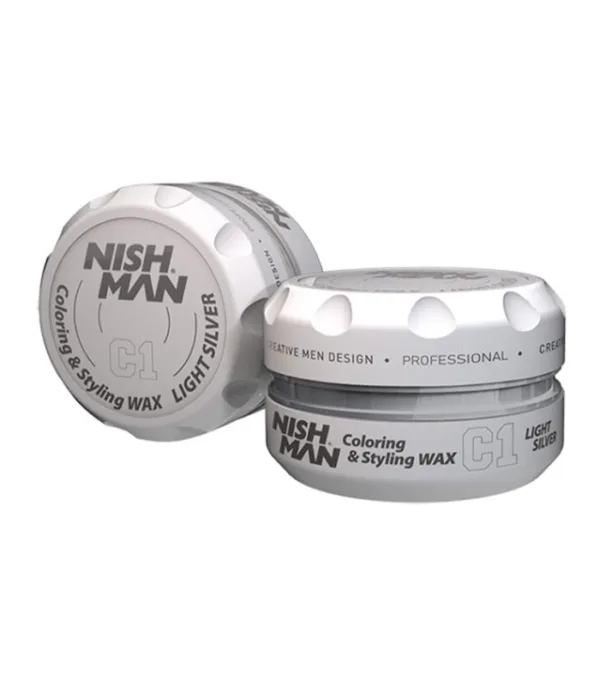 Ceara de par - Nish Man - C1 Coloring & Styling Wax - 100 ml