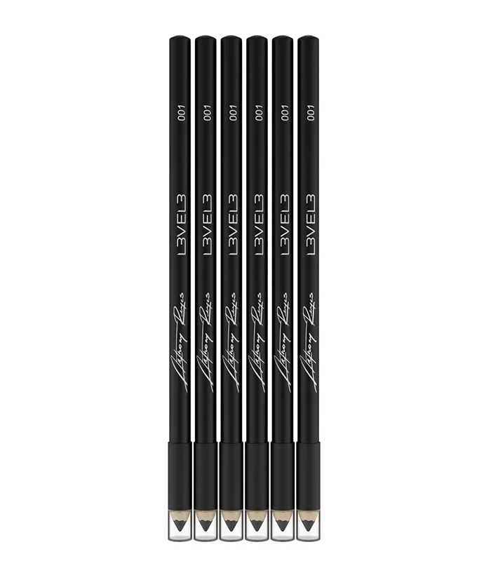 Creioane negre pentru Hair Design - L3VEL3 - 6 buc