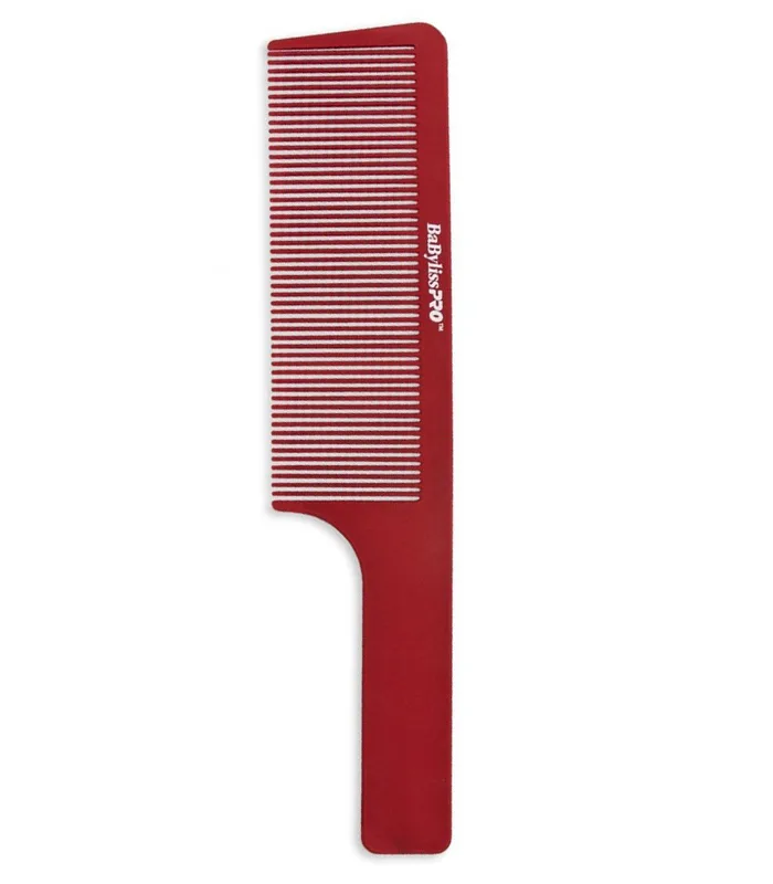 Pieptene clipper over comb - BaBylissPro - Rosu