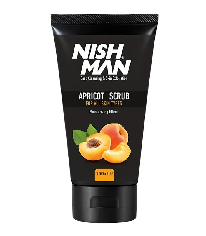 Scrub facial - Nish Man - Apricot - 150 ml