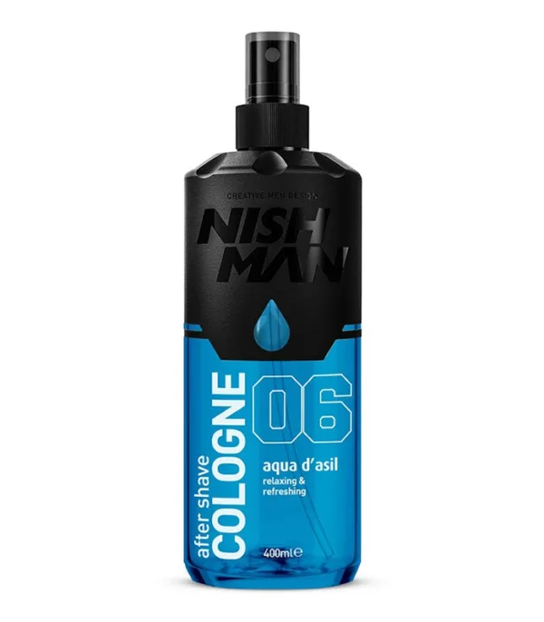 After shave colonie - Nish Man - 06 Aqua D'Asil - 400 ml