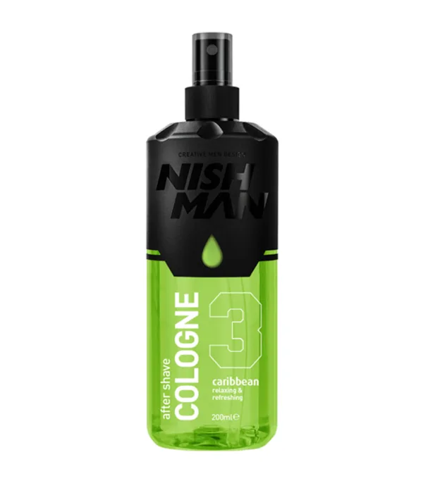 After shave colonie - Nish Man - 3 Caribbean - 200 ml
