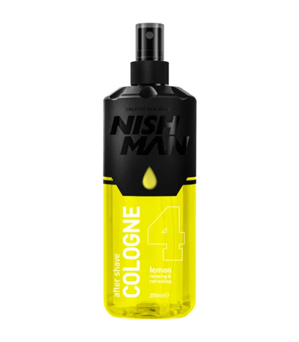 After shave colonie - Nish Man - 4 Lemon - 200 ml