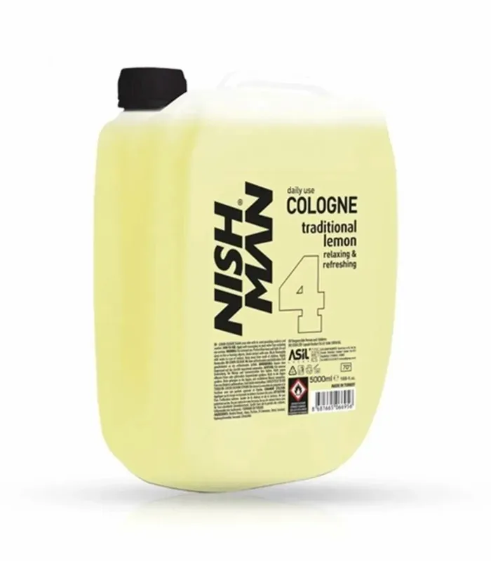 After shave colonie - Nish Man - Traditional Lemon - 5000 ml