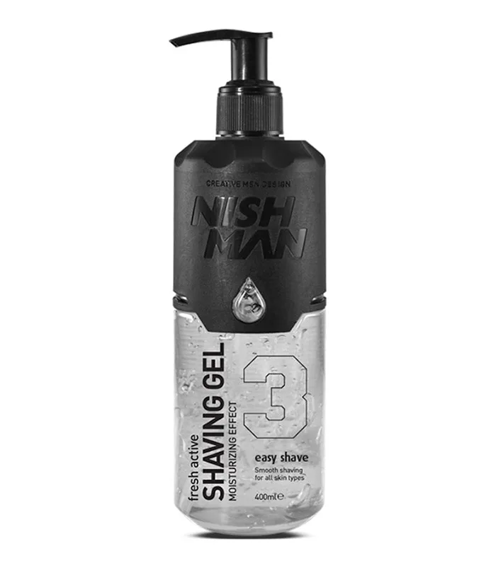 Gel de ras - Nish Man - 3 Easy Shave - 400 ml