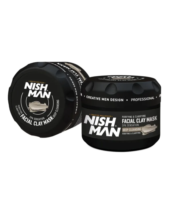 Masca de fata pentru curatare - Nish Man - 450 g