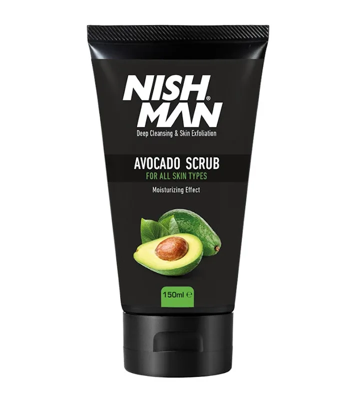 Scrub facial - Nish Man - Avocado - 150 ml