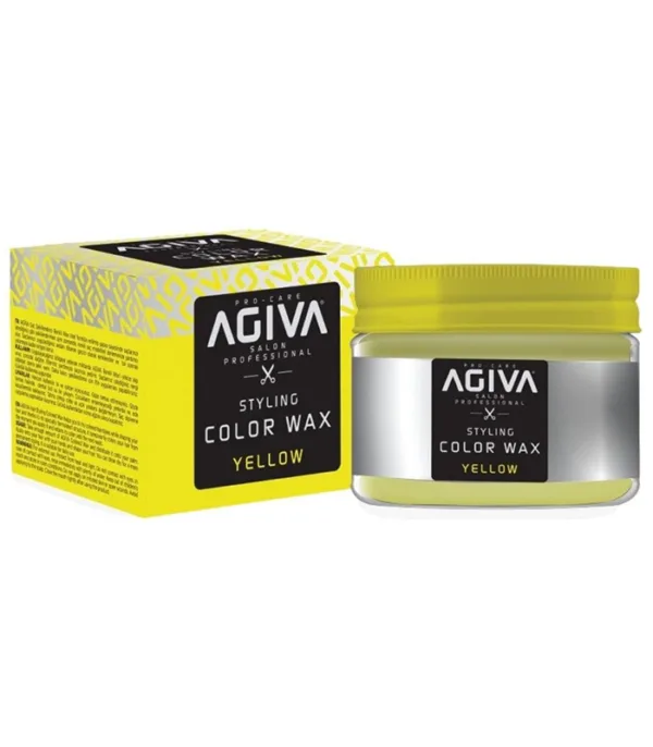 Ceara de par colorata - Agiva - Yellow - 120 g