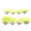 Gratare Premium pentru Wahl - Galben Neon Transparent - 8 Bucati