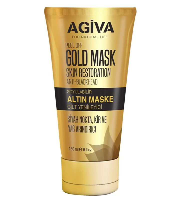 Masca de fata - Agiva - Gold Mask - 150 ml