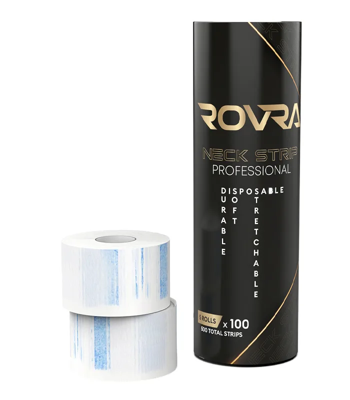 Gulere de hartie pentru frizerie - Rovra - 5 role