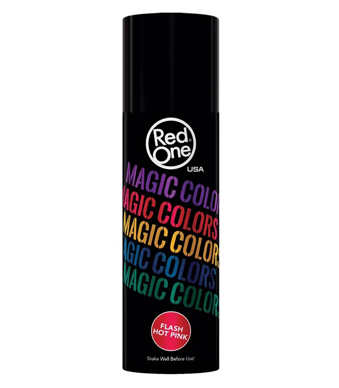Spray colorat pentru par - RedOne - Flash Hot Pink - 100 ml
