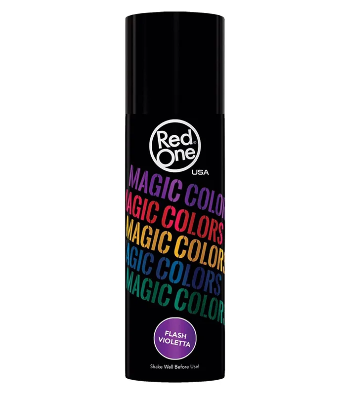 Spray colorat pentru par - RedOne - Flash Violetta - 100 ml