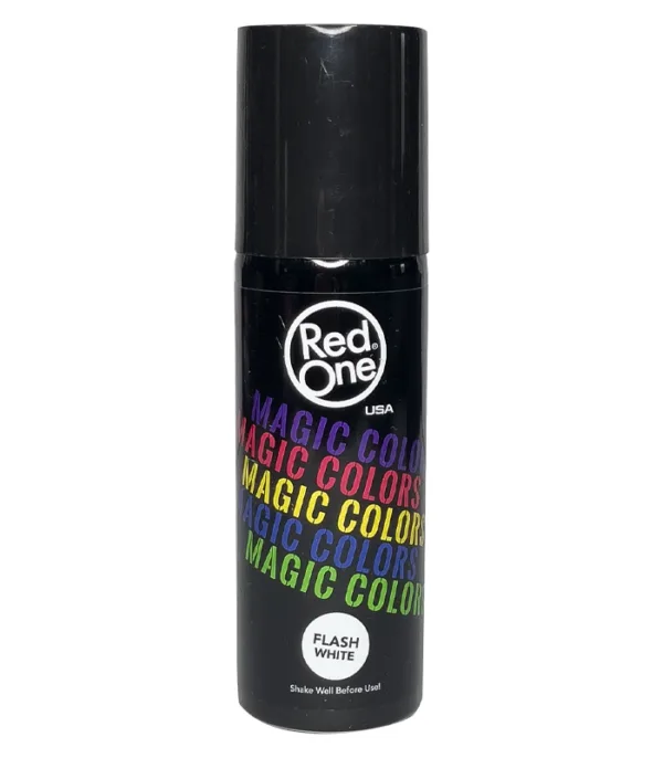 Spray colorat pentru par - RedOne - Flash White - 100 ml