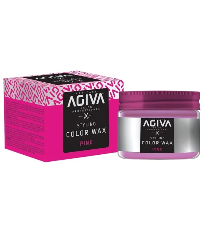Ceara de par colorata - Agiva - Pink - 120 g
