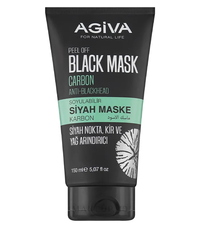 Masca de fata - Agiva - Black Mask - 150 ml