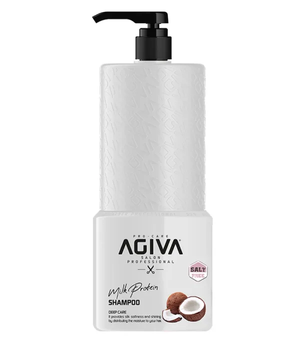 Sampon pentru par - Agiva - Milk Protein - 800 ml