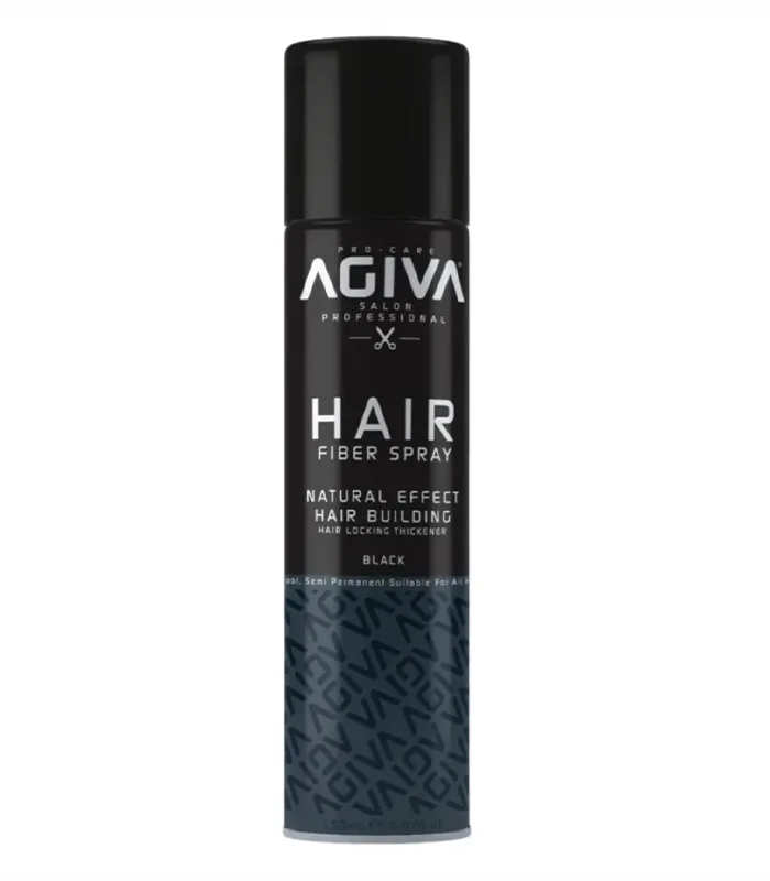 Spray fiber - Agiva - Black (Negru) - 150 ml