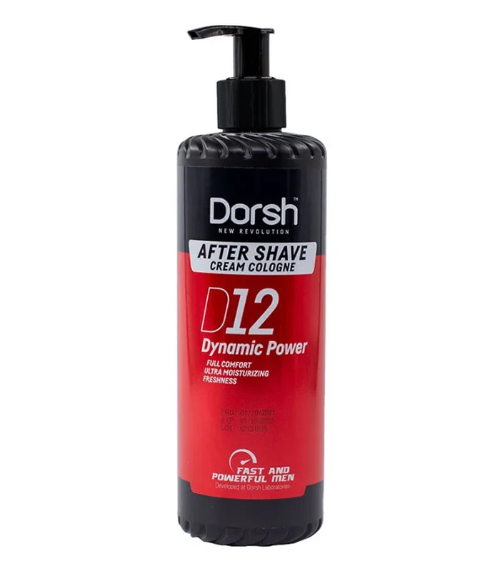 After Shave Crema - Dorsh - Dynamic Power - D12 - 400 ml