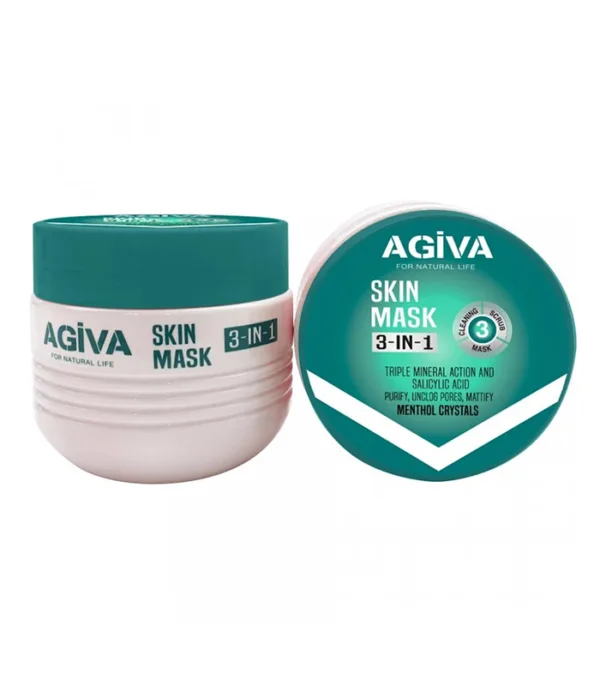 Masca de fata - Agiva - 3 in 1 - 350 ml