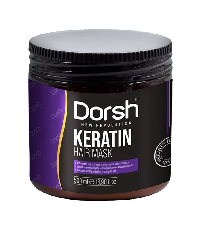 Masca pentru par - Dorsh - Keratin - 500 ml