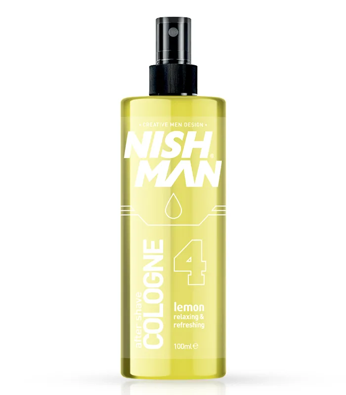 After shave colonie - Nish Man - 4 Lemon - 100ml