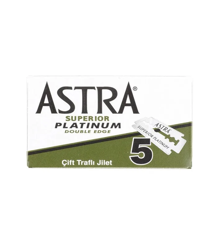 Lame de ras duble - Astra - Superior Platinum - 5 lame