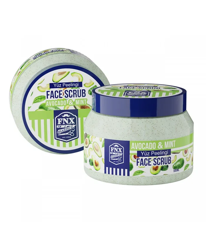 Scrub facial - FNX - Avocado & Mint - 500ml