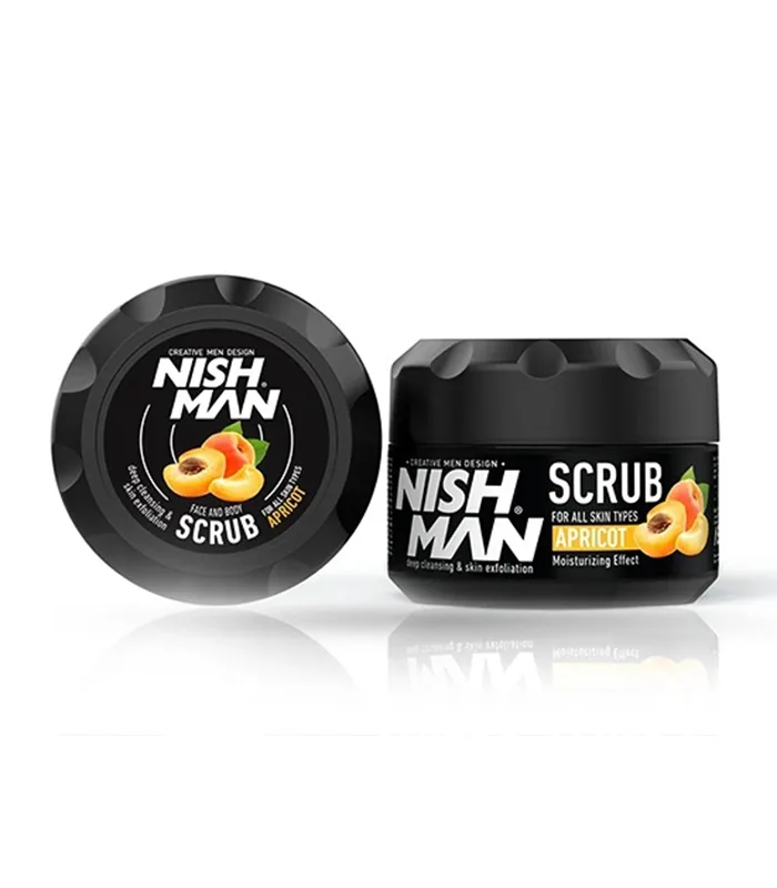 Scrub facial - Nish Man - Apricot - 300ml