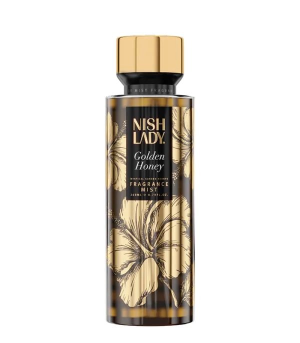 Spray pentru corp - Nish Lady - Golden Honey - 260ml